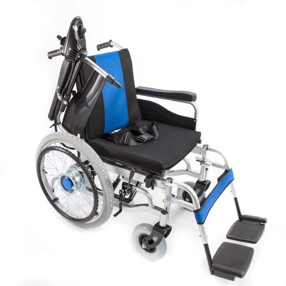 Коляска инвалидная с электроприводом мега-Оптим FS 101 A