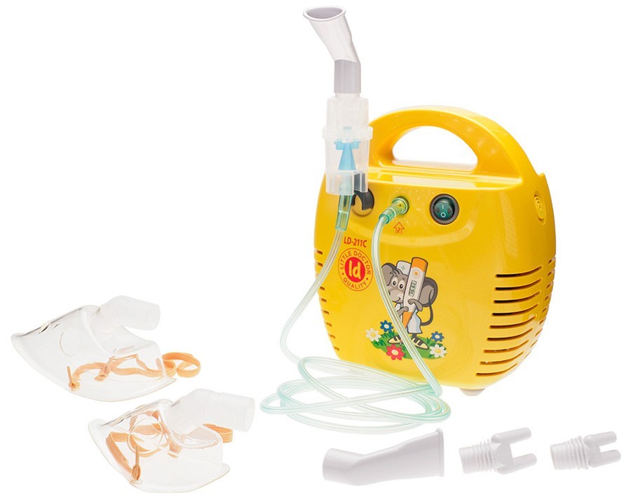 Little doctor. Ингалятор компрессорный LD-211c. Небулайзер LD 211c. Ингалятор Compressor Nebulizer LD 211c. LD 211c комплектность ингалятор.